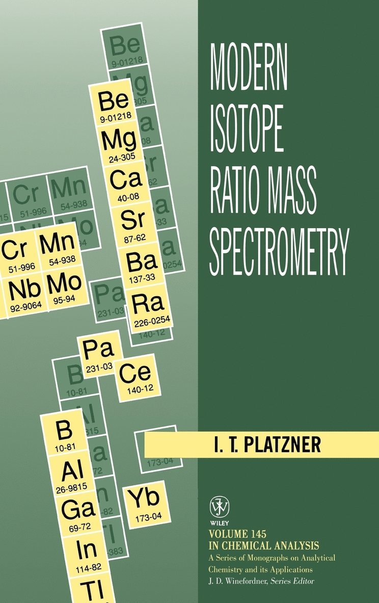 I. T. Platzner, Platzner, I T Platzner - Modern Isotope Ratio Mass Spectrometry, Inbunden