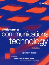 bokomslag Dictionary of Communications Technology