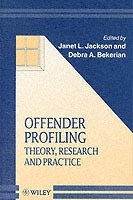 Jackson, Janet L. Jackson, Debra A. Bekerian - Offender Profiling, Häftad
