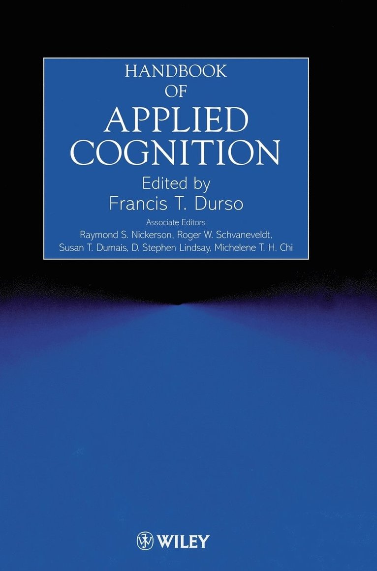 Handbook of Applied Cognition 1