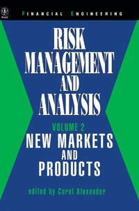 bokomslag Risk Management and Analysis, New Markets and Products
