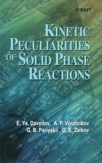 bokomslag Kinetic Peculiarities of Solid Phase Reactions