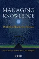 bokomslag Managing Knowledge