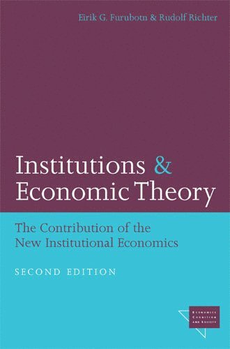 bokomslag Institutions and Economic Theory