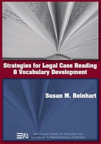 bokomslag Strategies for Legal Case Reading and Vocabulary Development