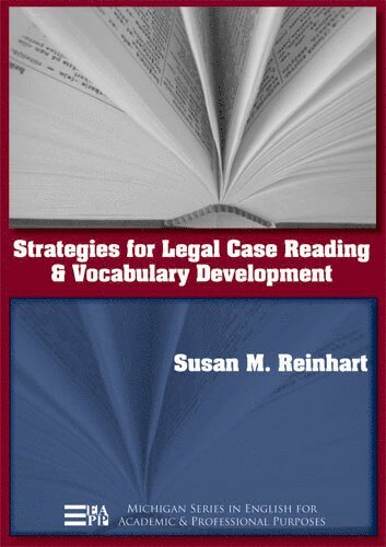 bokomslag Strategies for Legal Case Reading and Vocabulary Development