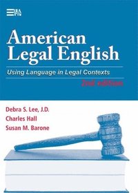 bokomslag American Legal English