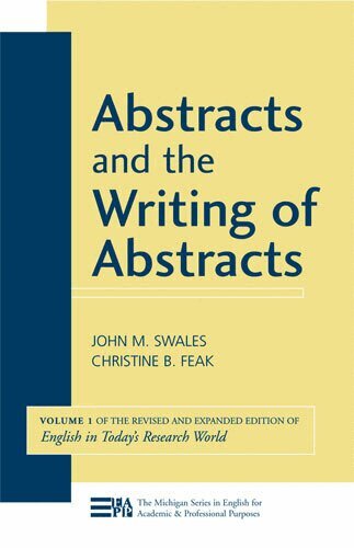 John M. Swales, Christine Feak - Abstracts and the Writing of Abstracts, Häftad