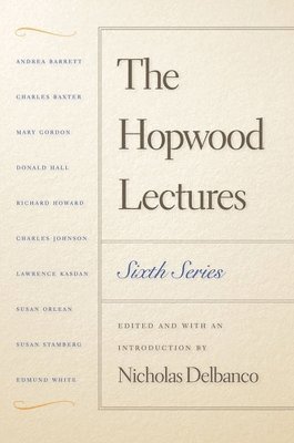 bokomslag The Hopwood Lectures