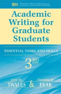 bokomslag Academic writing for graduate students - essential tasks and skills