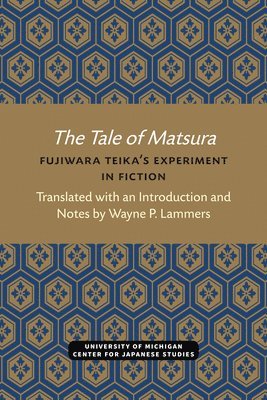 bokomslag The Tale of Matsura