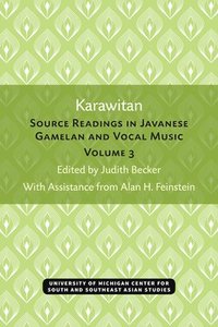 bokomslag Karawitan, Volume 3