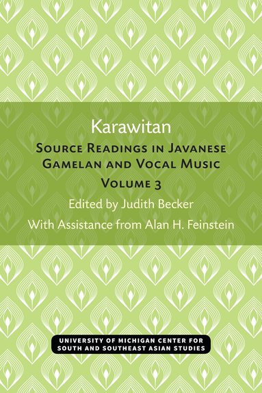Judith Becker, Alan H. Feinstein - Karawitan, Häftad