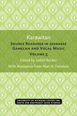bokomslag Karawitan, Volume 3