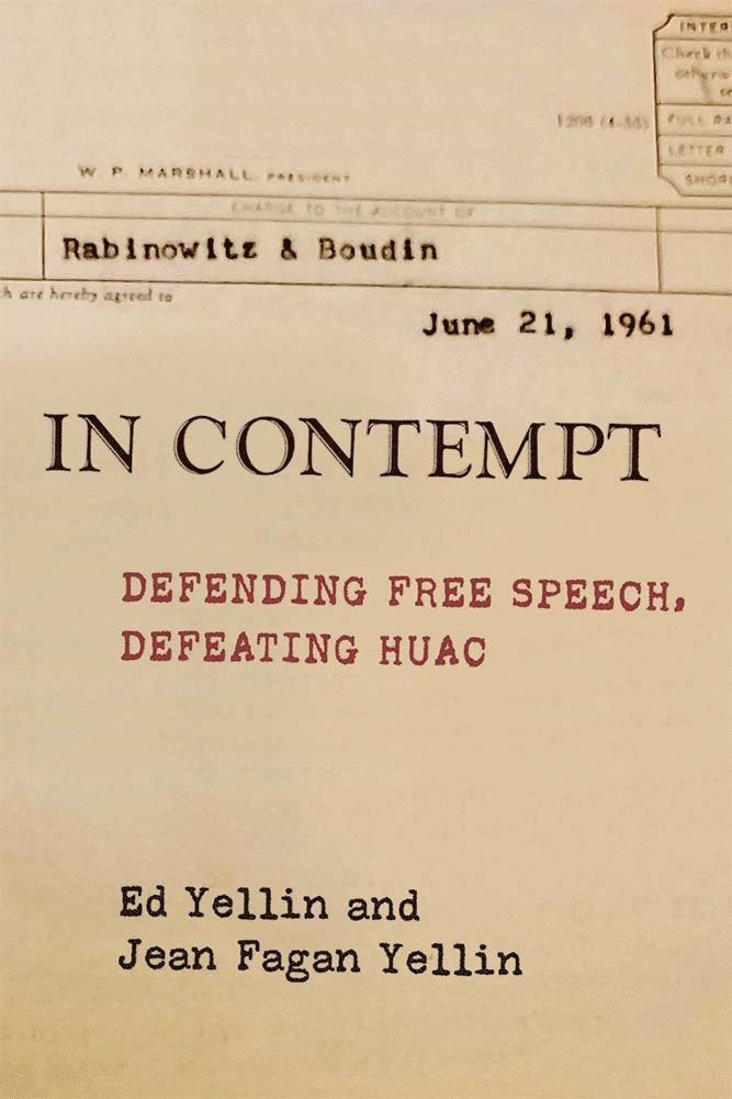 Ed Yellin, Jean Fagan Yellin - In Contempt, Häftad
