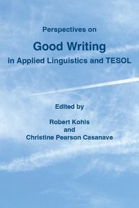 bokomslag Perspectives on Good Writing in Applied Linguistics and TESOL