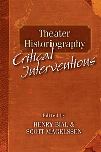 bokomslag Theater Historiography