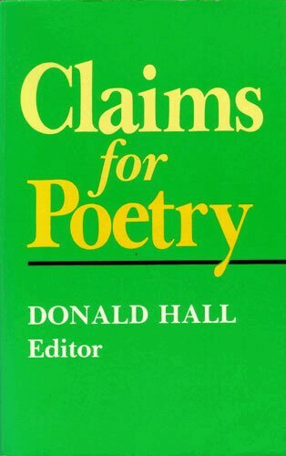 Donald Hall - Claims for Poetry, Häftad