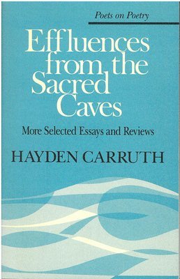 Effluences from the Sacred Caves