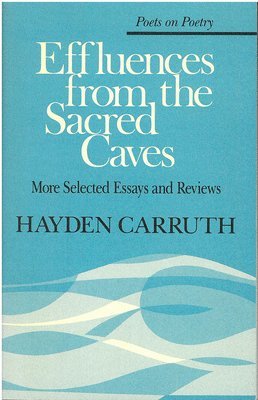 Effluences from the Sacred Caves 1