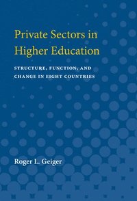 bokomslag Private Sectors in Higher Education