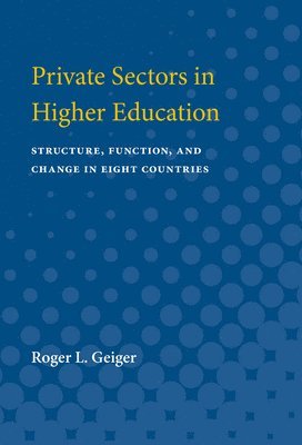 bokomslag Private Sectors in Higher Education