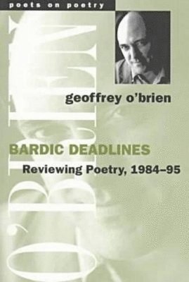 Geoffrey Paul O'Brien - Bardic Deadlines, Häftad