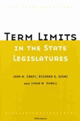 Term Limits in State Legislatures 1
