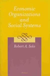 bokomslag Economic Organizations and Social Systems