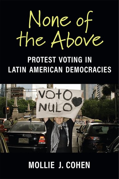 Mollie J. Cohen - None of the Above, Inbunden