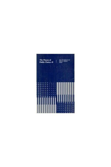 James M. Buchanan, Robert D. Tollison - Theory of Public Choice-II, Häftad