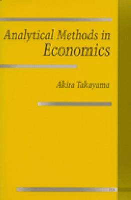 Analytical Methods in Economics 1