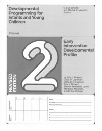 bokomslag Developmental Programming for Infants and Young Children