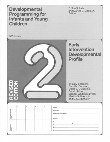 bokomslag Developmental Programming for Infants and Young Children