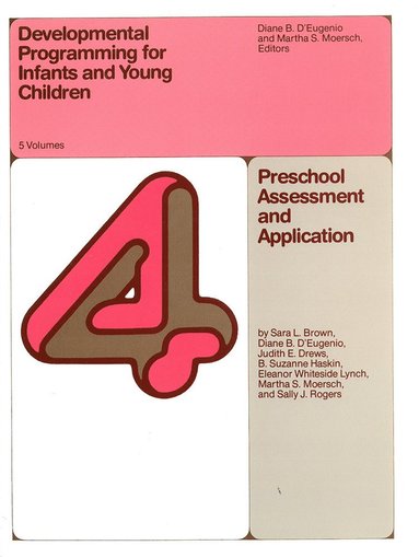 bokomslag Developmental Programming for Infants and Young Children