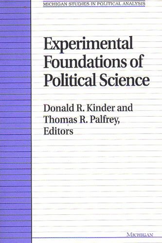 bokomslag Experimental Foundations of Political Science