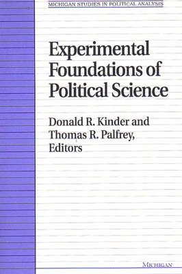 Experimental Foundations of Political Science 1