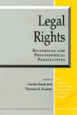 Austin Sarat, Thomas R. Kearns - Legal Rights, Häftad