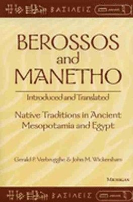 Berossos and Manetho, Introduced and Translated 1