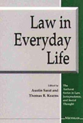 Austin Sarat, Thomas R. Kearns - Law in the Domains of Culture, Häftad