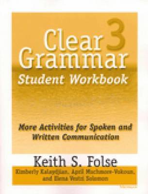 Clear Grammar 3 Student Workbook: Bk. 3 1