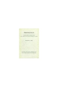 bokomslag Phonetics