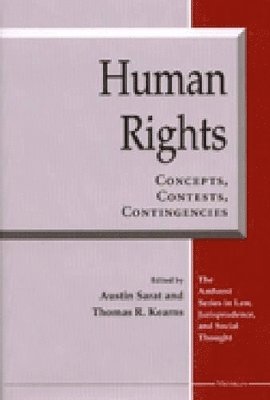 Austin Sarat, Thomas R. Kearns - Human Rights, Häftad