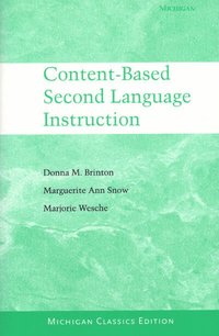 bokomslag Content-Based Second Language Instruction