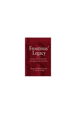 bokomslag Frontinus' Legacy