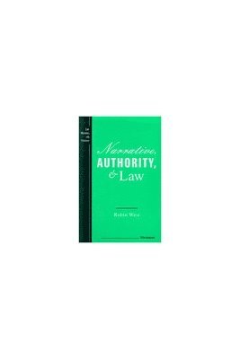 bokomslag Narrative, Authority and Law