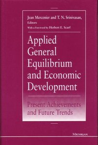 bokomslag Applied General Equilibrium and Economic Development