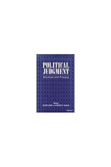 Milton Lodge, Kathleen M McGraw - Political Judgment, Inbunden