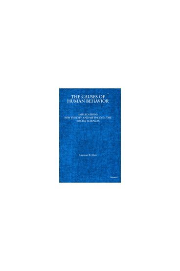 bokomslag Causes of Human Behavior