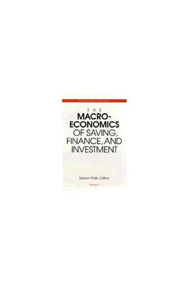 bokomslag Macroeconomics of Saving, Finance, and Investment